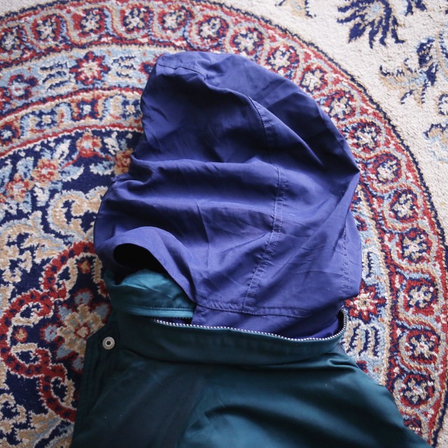 zip and multi pocket gimmick design loose silhouette mountain parka