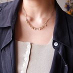 Gold-toned, Little leaves ネックレス (vijg-97)