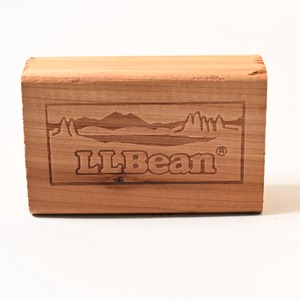 80's~ Vintage L.L.Bean Cedar Wood Block #7