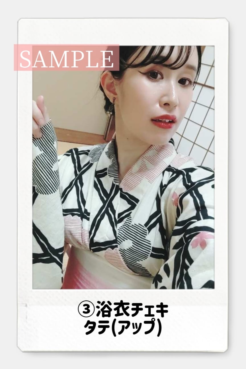 浴衣ソロチェキ】全6種類 | ◇野坂ひかり Online Shop [BASE]◇