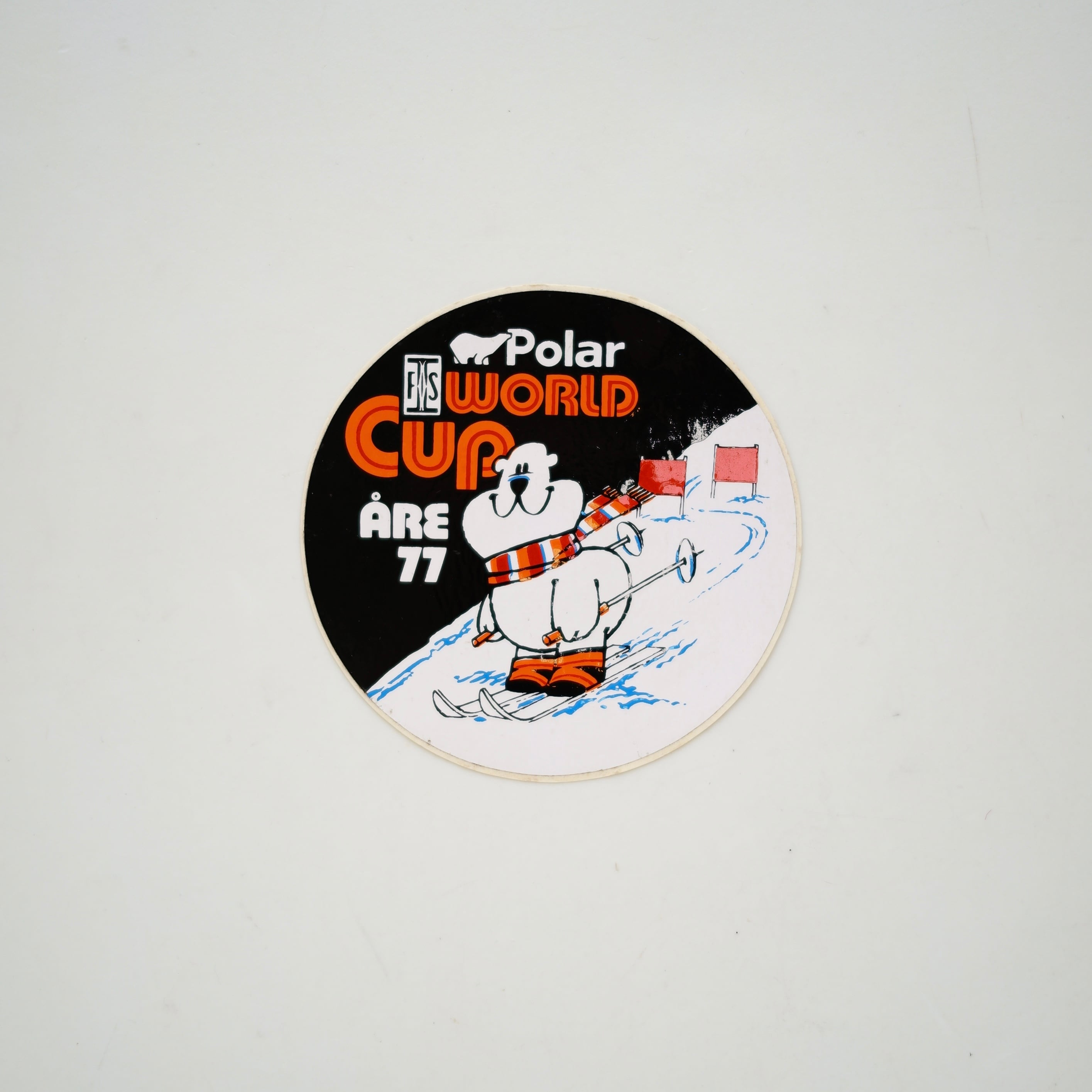 Vintage Sticker / FIS Polar World Cup