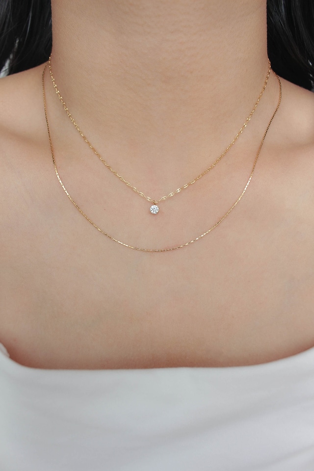 Marina Skin Zirconia Necklace