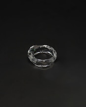 SENTE - LUMIEF OPAL:Rough Ring Main Color: Black:16号