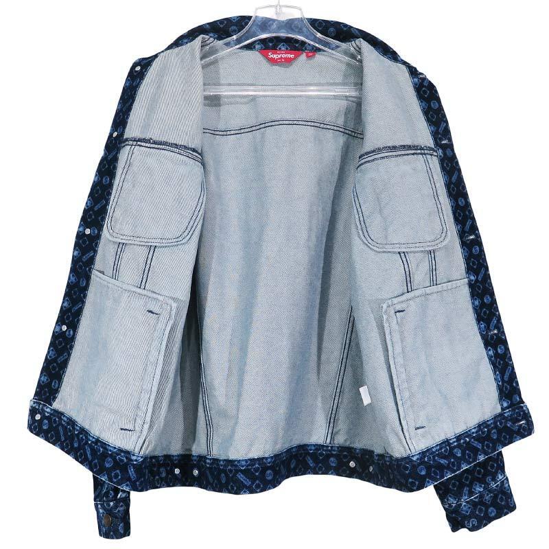 SUPREME シュプリーム 24AW FLOCKED DENIM TRUCKER JACKET フロック