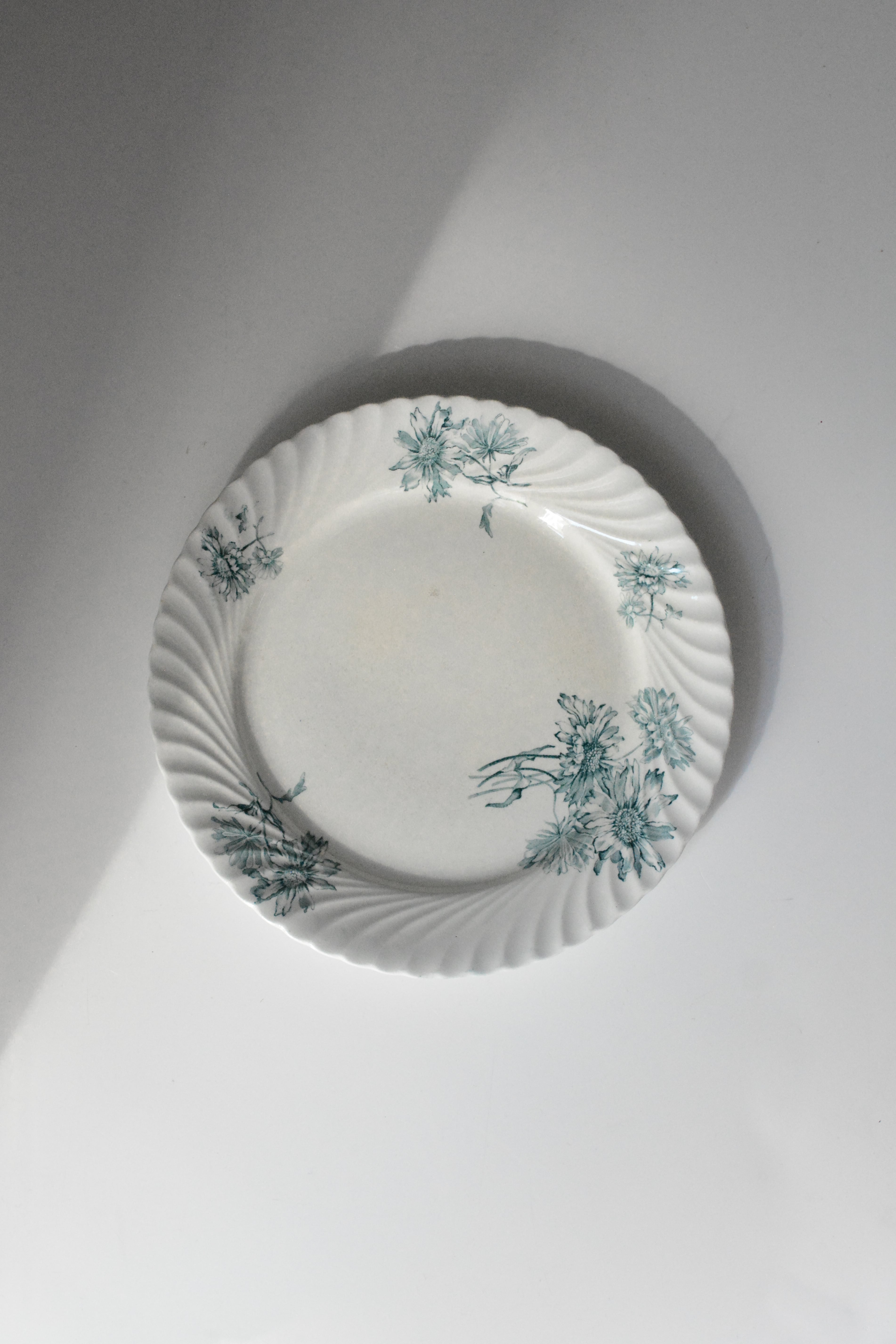 antique plate Petrus Regout PINKSTERBLOEM Ⅰ