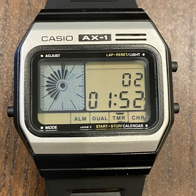 1980’s  CASIO AX-1 super multi function watch!!