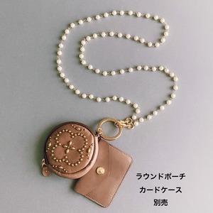 【完成品】シンプルパール連ショルダー