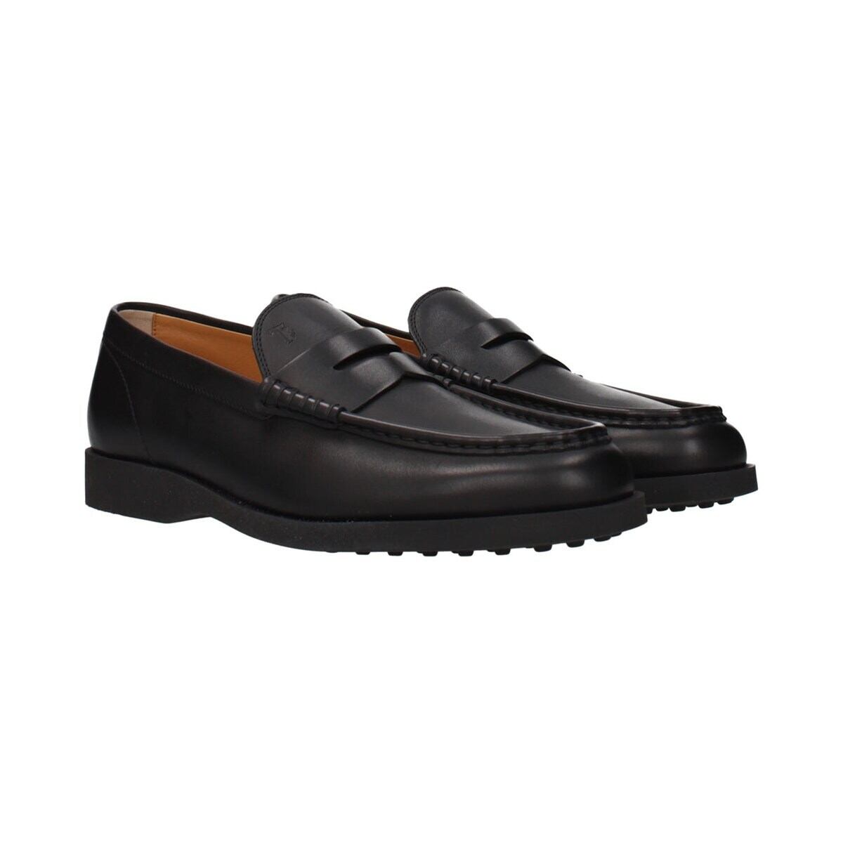 TOD'S トッズ メンズ ローファー レザー ブラック