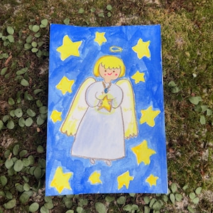 お星さま天使のハッピーアート
