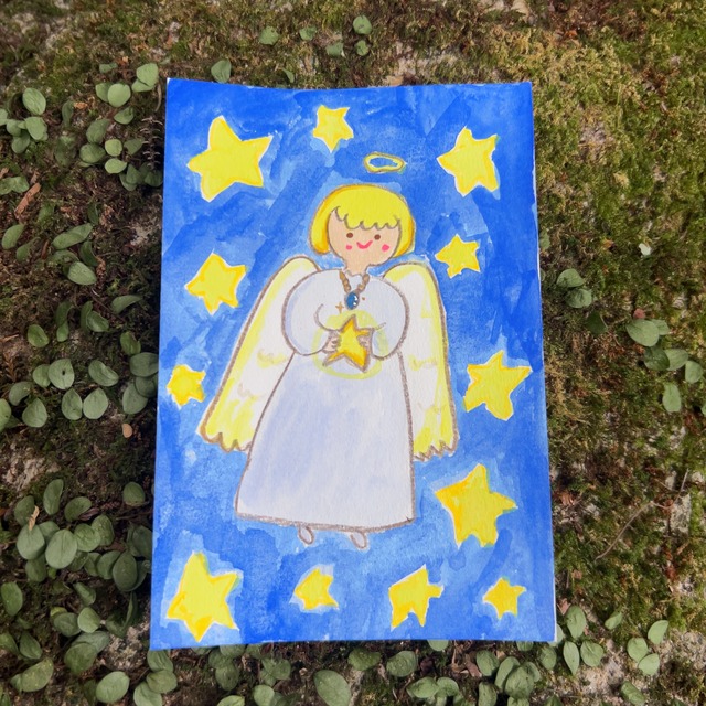 お星さま天使のハッピーアート