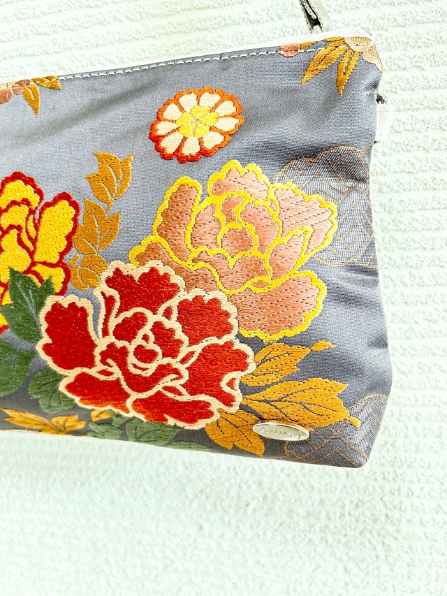 両面帯サコッシュ・Double-sided shoulder：400-442：青花堂　品川プリンスホテル