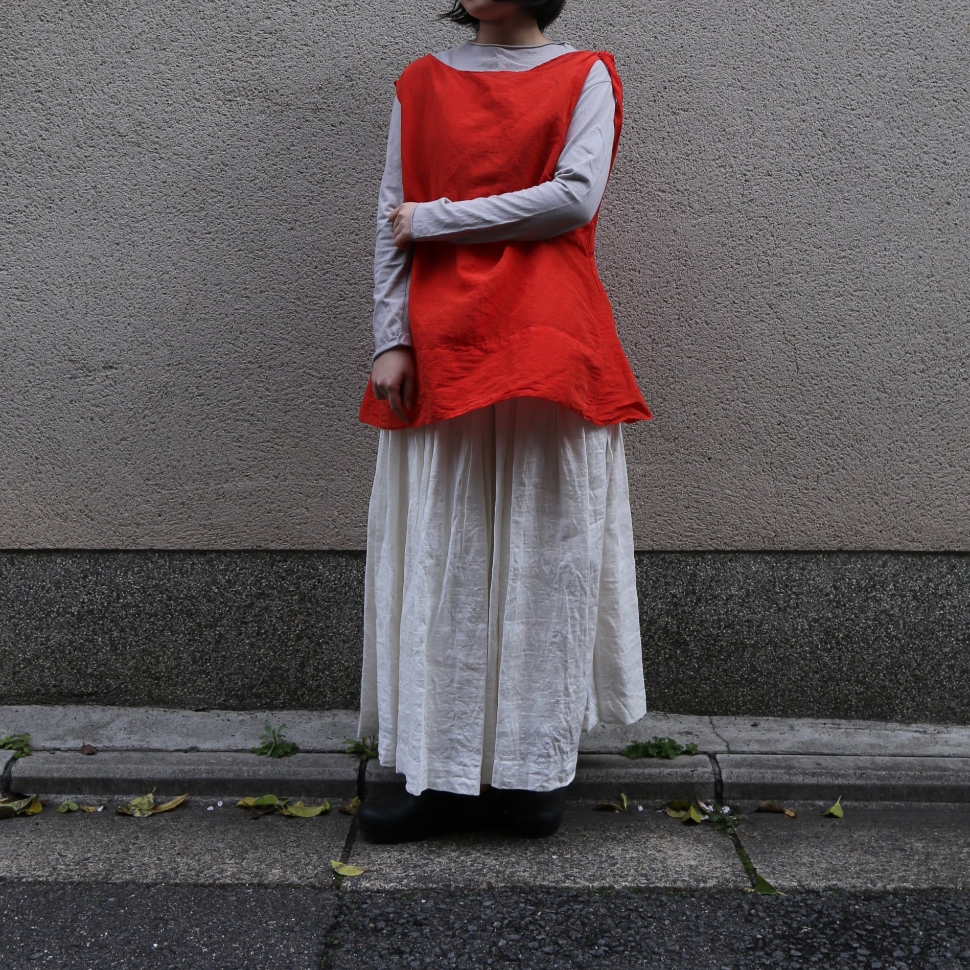 quitan/キタン TIED TOP #4150042 AKANE(BRICK)