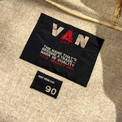 70s 80s VAN JAC ヴァンヂャケット ダッフルコート 90/グレー ベージュ系 メンズ ビンテージ