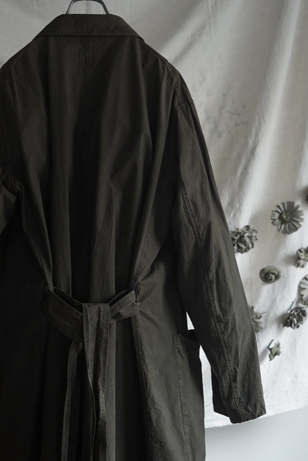 Chez VIDALENC - Trench Coat | Brownie