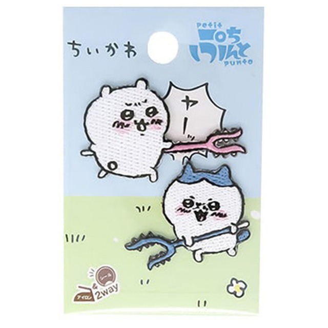 ちいかわぷちぷんとワッペン ヤーッ！(8734015)