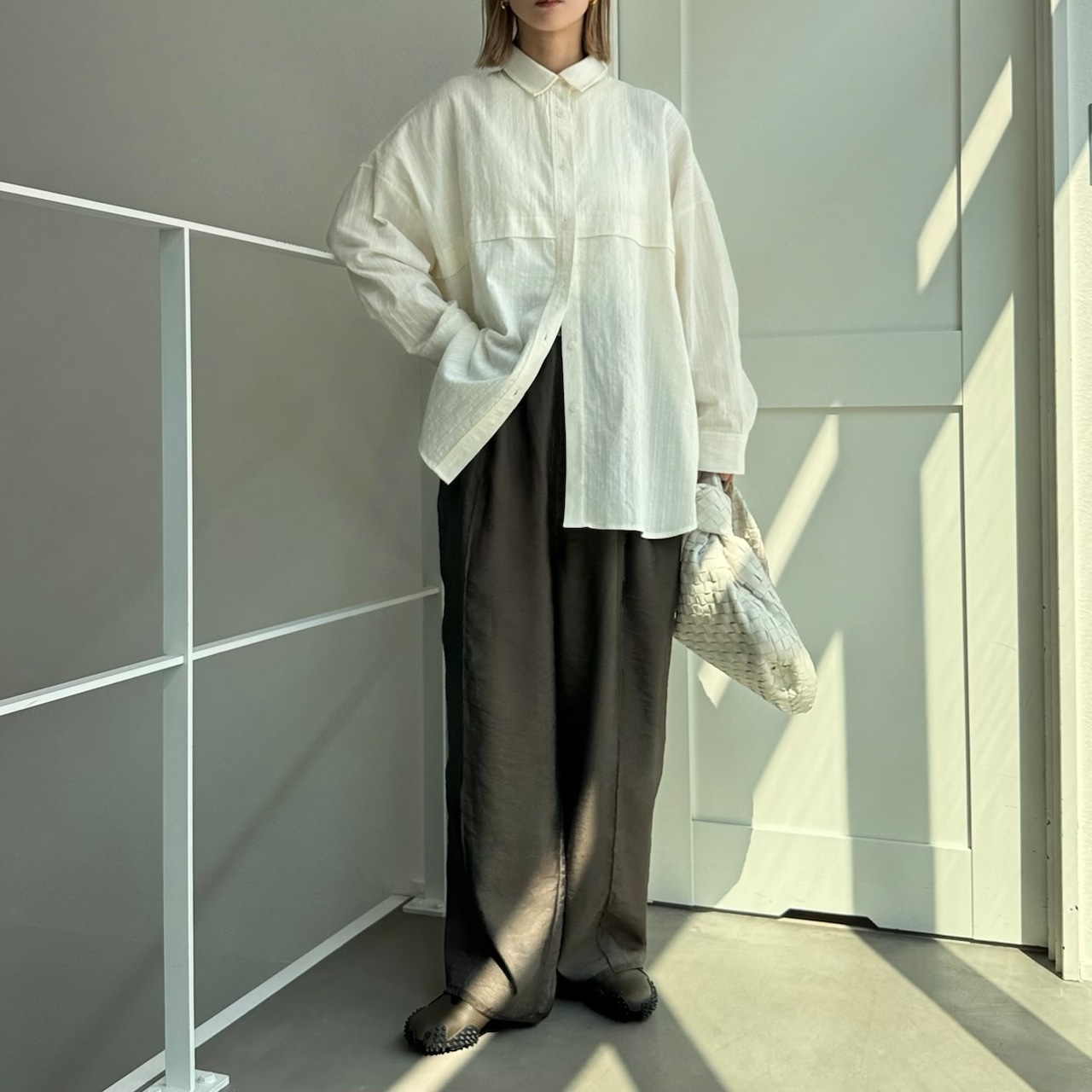 スプリングスラブワイドSH/エクリュ