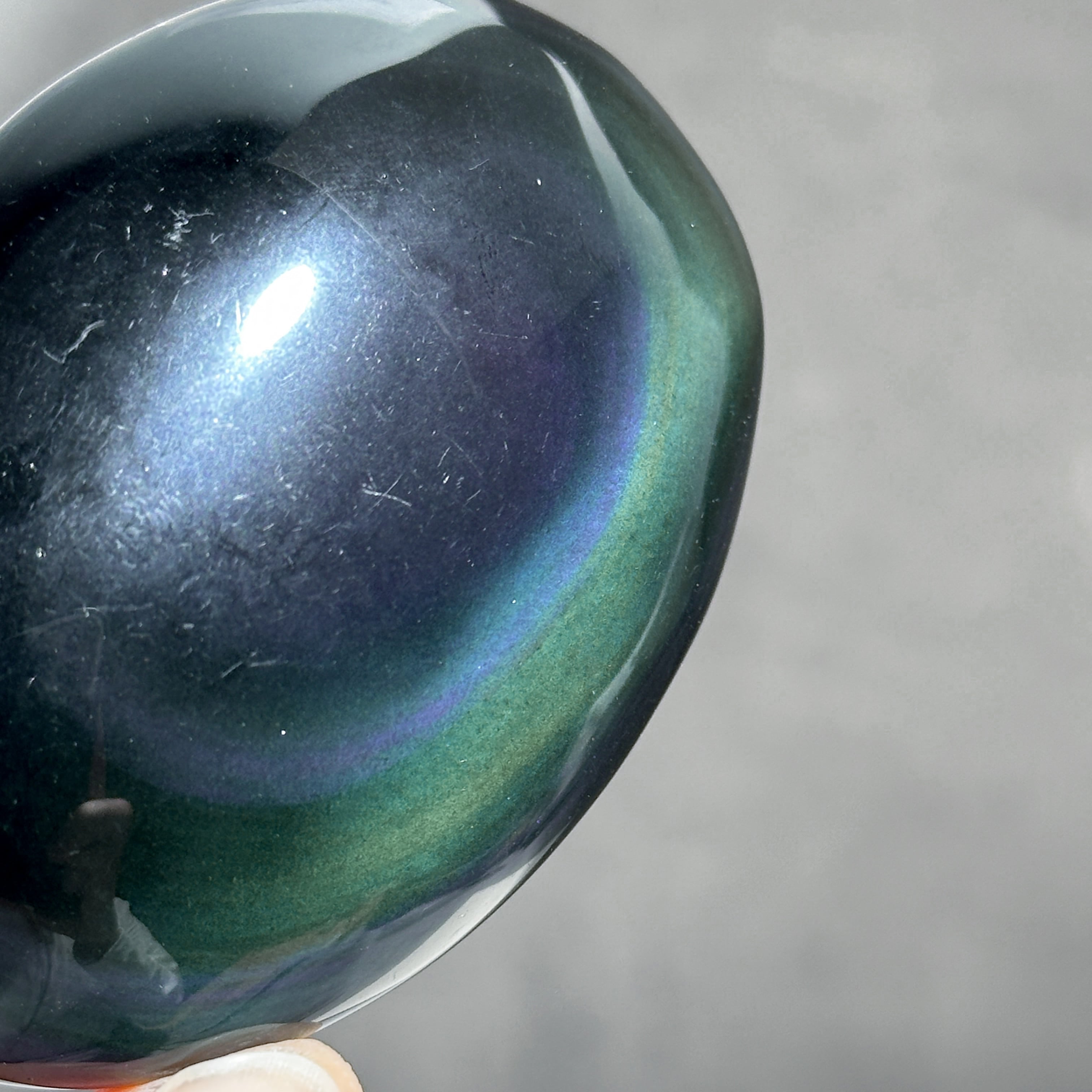 レインボーオブシディアン パーム44◇ Rainbow obsidian ◇天然石