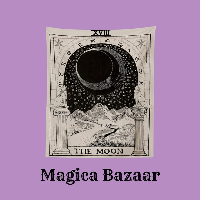 壁面呪術　〜魔術師のタペストリーSサイズ　150×130〜　M21033