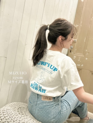 LIFE is × MAPUAコラボsurf's up半袖Tシャツ ¥4,990+tax(¥5,489)