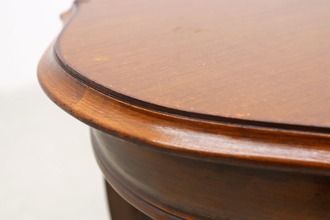沼津店】ヴィンテージ クラシカル オーバル センターテーブル サイド
