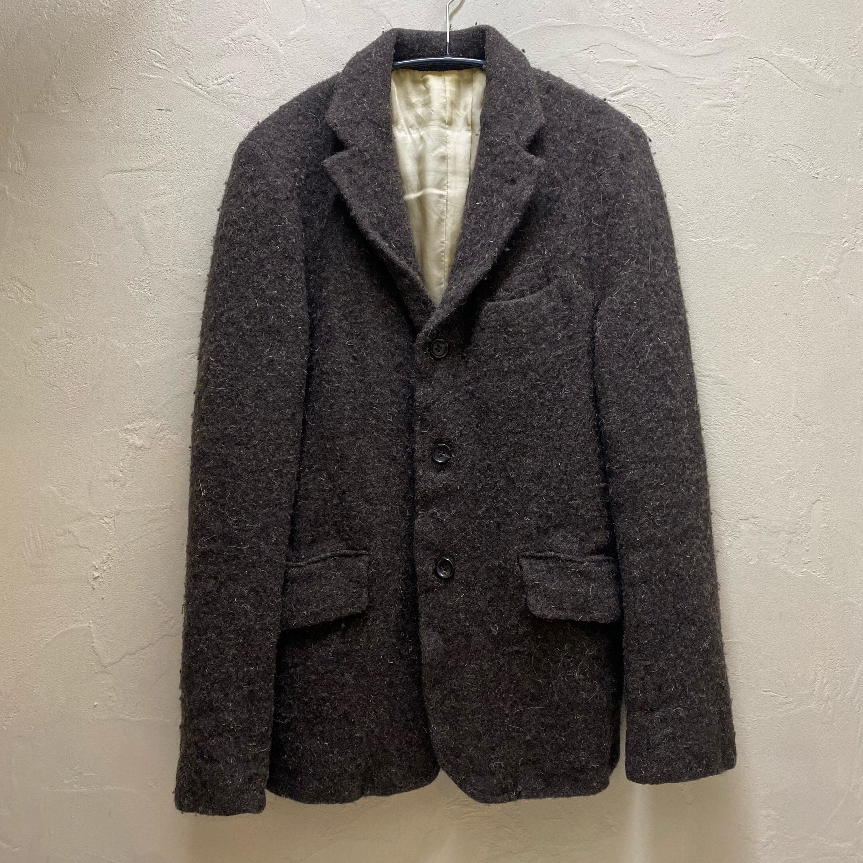 COMME des GARCONS HOMME コムデギャルソンオム ウール縮絨 ジャケット  