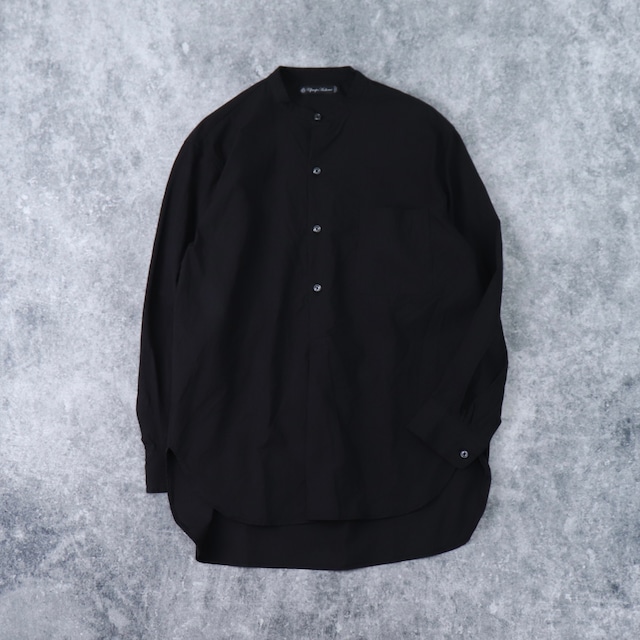 【AUDIENCE】 Vintage Finish Band Collar Sleeping Shirt オーディエンス 馬布ヴィンテージフィニッシュバンドカラースリーピングシャツ