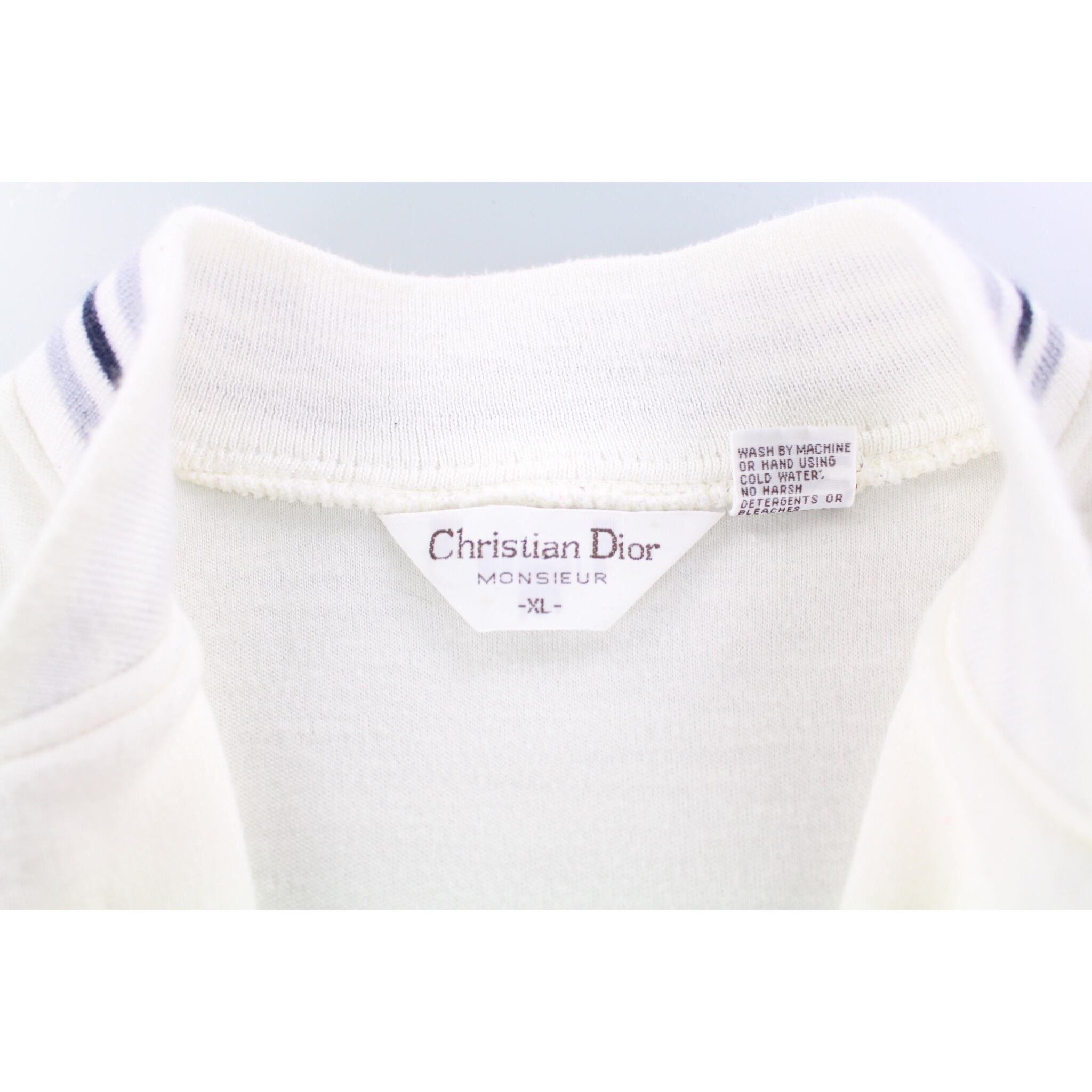 1990s vintage Christian Dior ジャージートラックジャケット【CU-5353