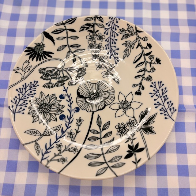 フラワーパターンプレート [サイズ: L]