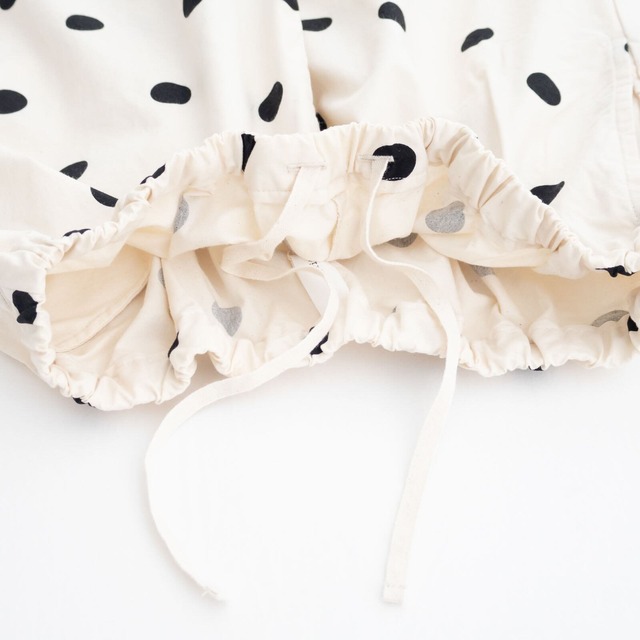 プリット prit 馬布ドットプリント ワイドパンツ(P71504)全3色