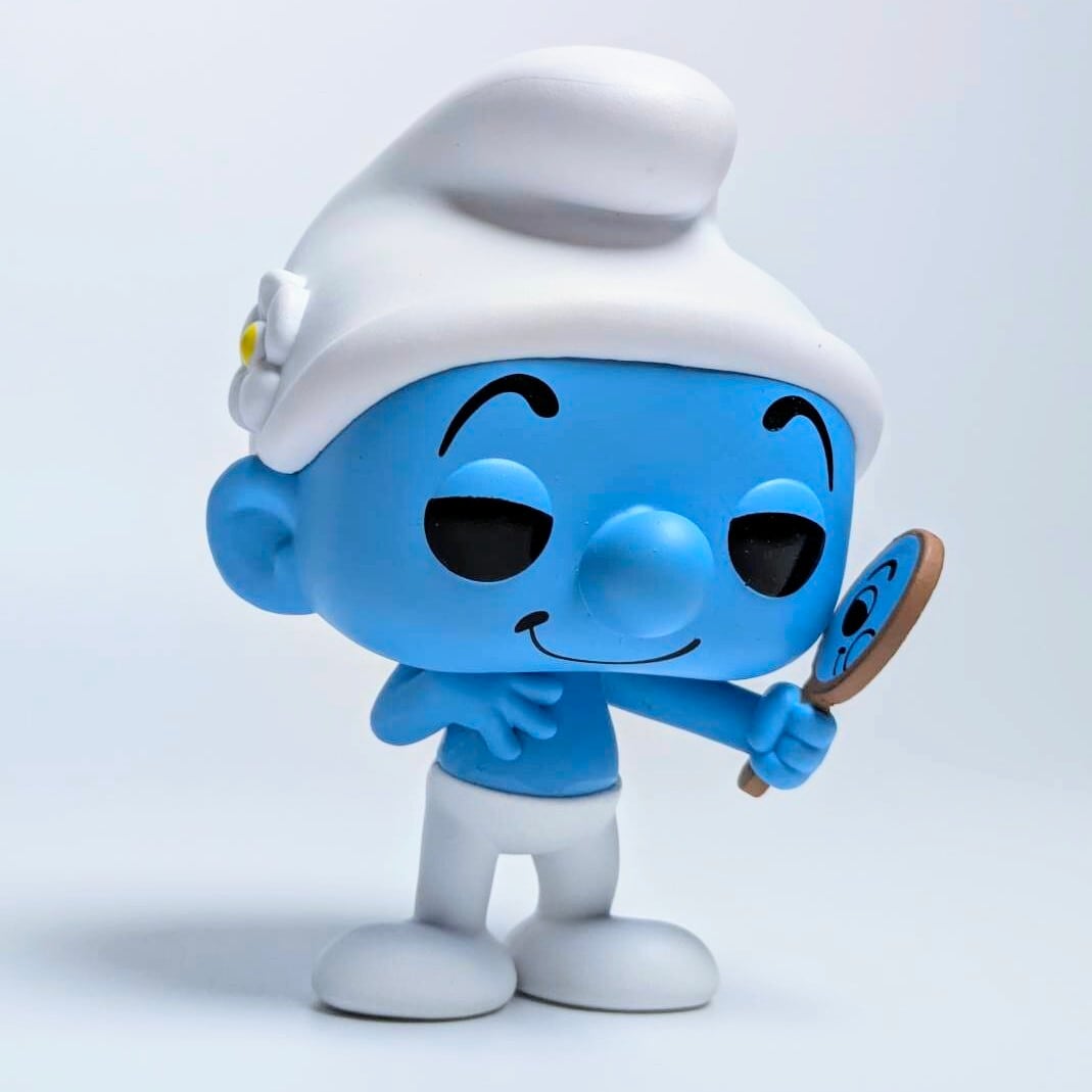 ☆US直輸入☆ FUNKO 【 POP! TELEVISION VINYL FIGURE THE SMURFS VANITY SMURF ・スマーフグッズ コレクション 】 ビニールフィギュア〚アメリカン雑貨 アメトイ〛