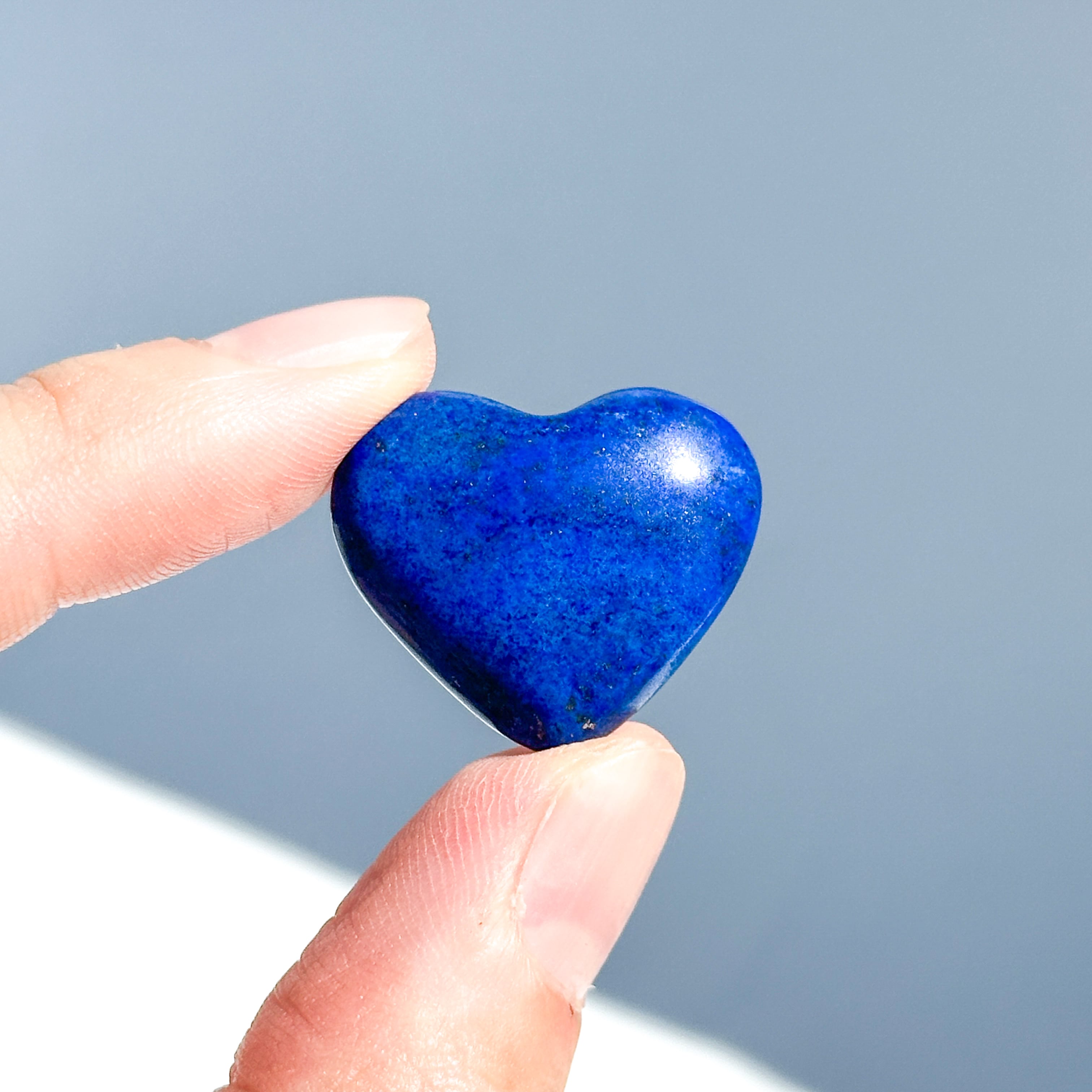 専用商品❣️UV反応❣️120gラピスラズリ ハート ラピスラズリ ハート型51♡ Lapis Lazuli ♡天然石・鉱物