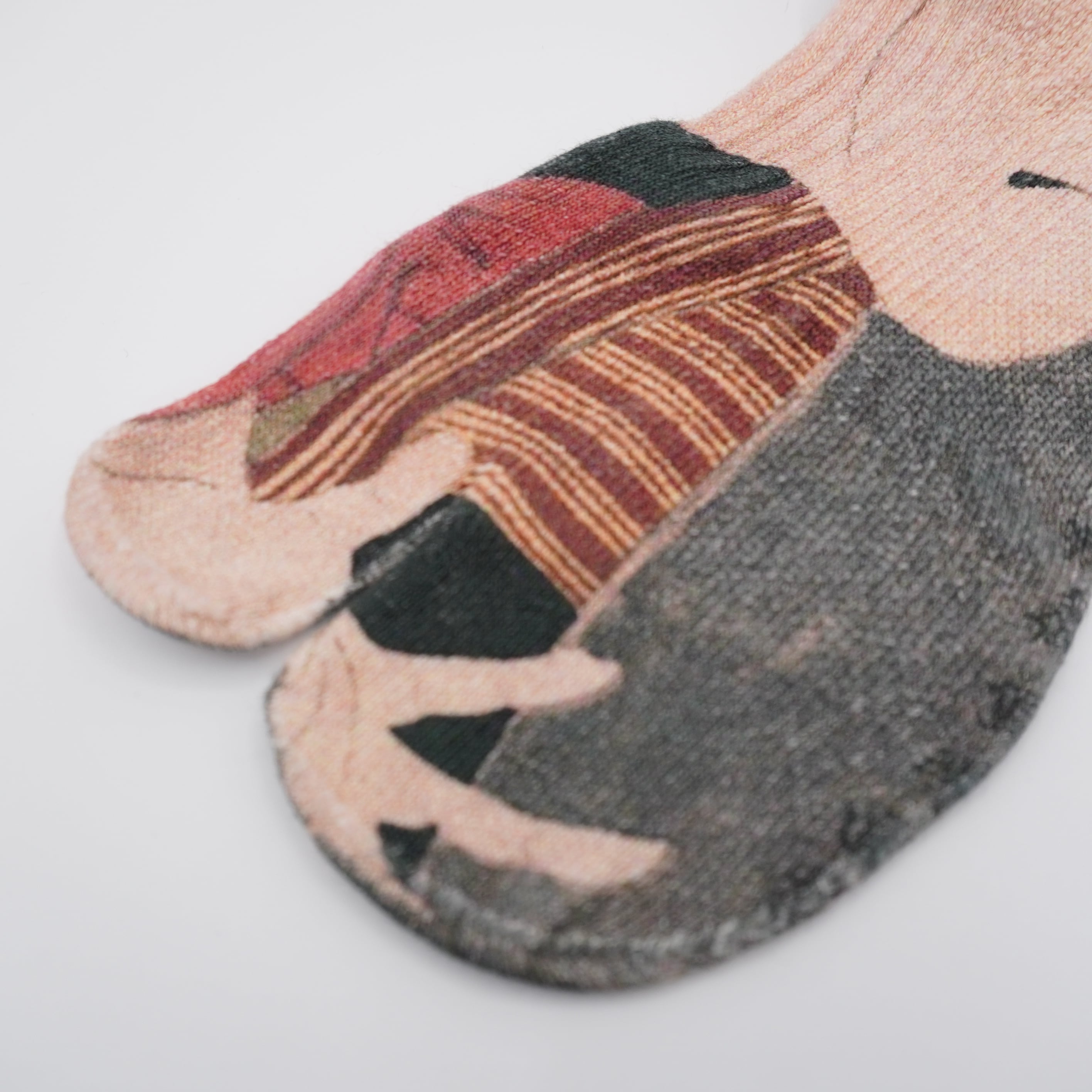 東洲斎写楽 大谷鬼次の奴江戸兵衛 足袋和紙ソックス レギュラー丈