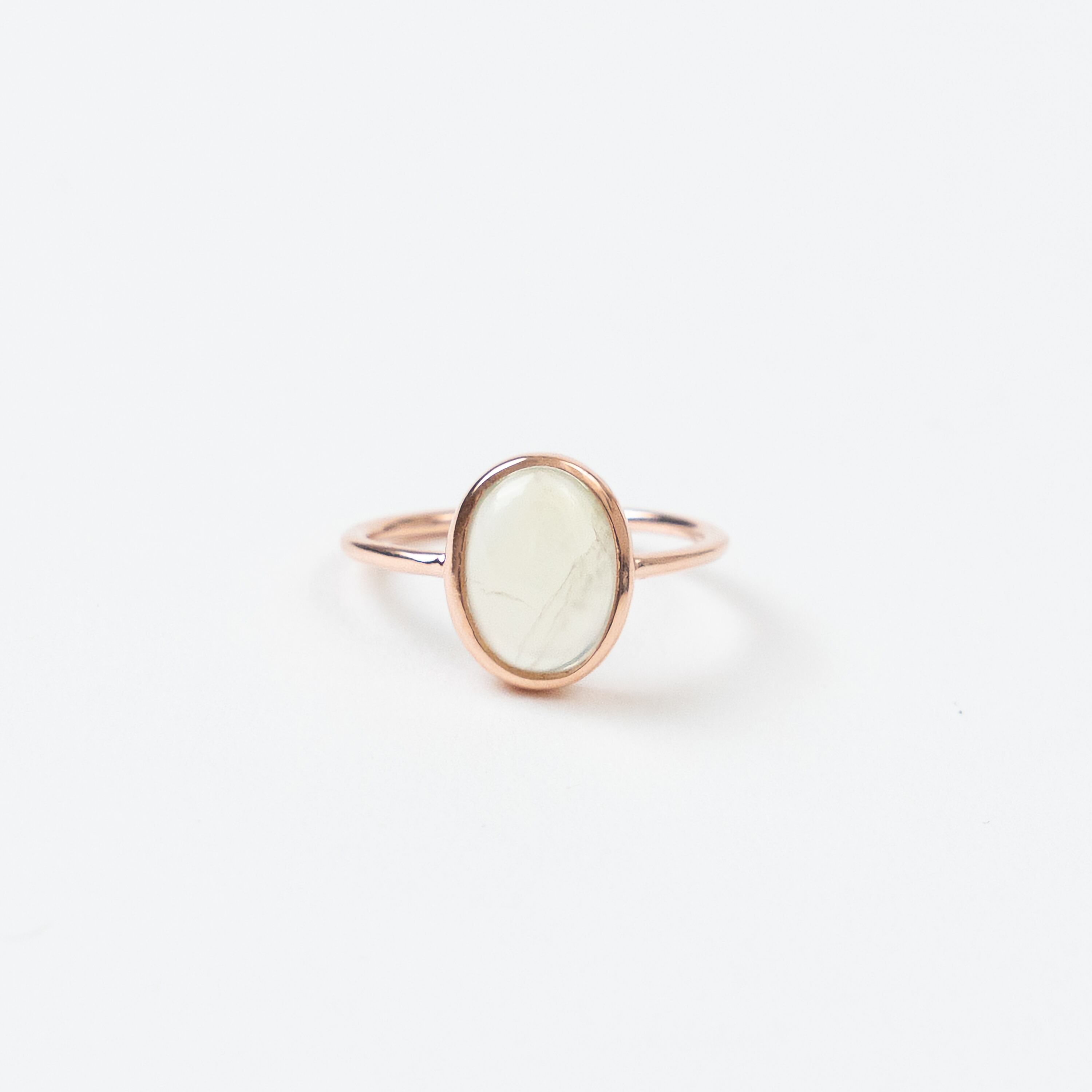 cana'】Mia ミア｜スモーキークォーツ・プラシオライト他 リング