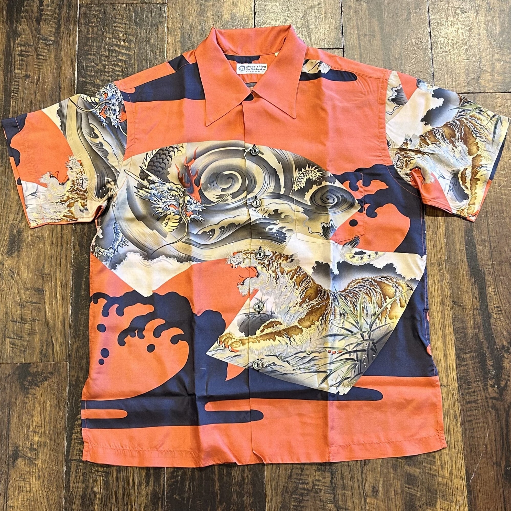 サンサーフ スペシャルエディション 和柄アロハ ムサシヤ “DRAGON 