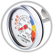 タニタ 温度計 アナログ 揚げ物 5495B D4.3xW14.5xH4.3cm