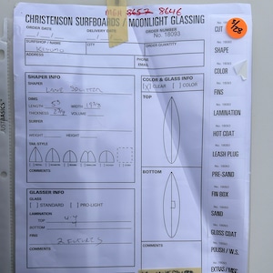 CHRISTENON SURFBOARDS クリステンソンサーフボード / Lane Splitter レーンスプリッター 5'5"