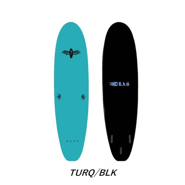 DRAG SOFTBOARD THRUSTER COLLECTION 7'0