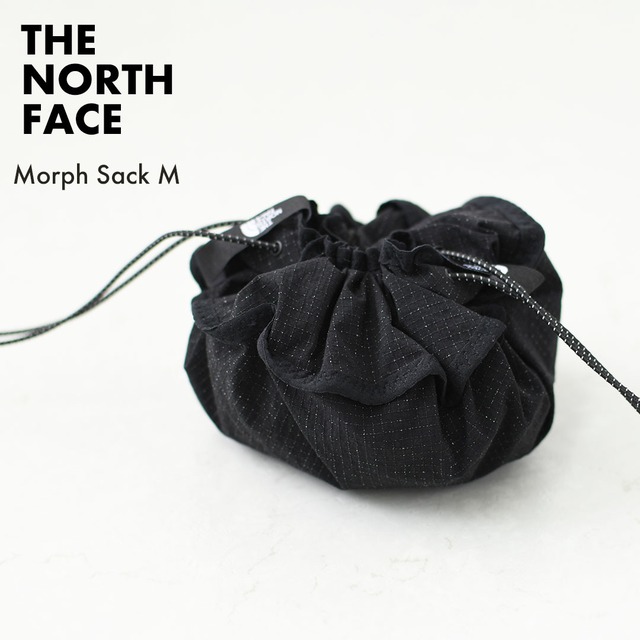 THE NORTH FACE [ザ ノースフェイス正規代理店] Morph Sack M [NN22601] モルフサックM・巾着型ポーチ・ナイロンポーチ・アウトドア・MEN'S / LADY'S [2026AW]