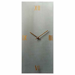 インテリア　メタルクロック Large Rectangle Metal Wall Clock 18-inch -