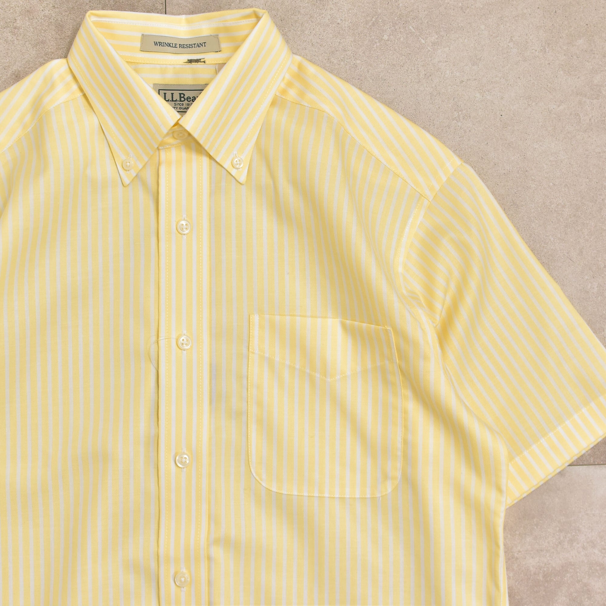 00s~ L.L.Bean stripe BD shirt