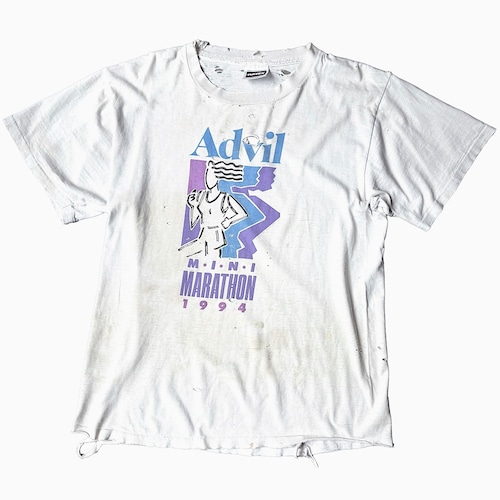 Vintage 90's【TULTEX】"Advil" Grunge T-shirt
