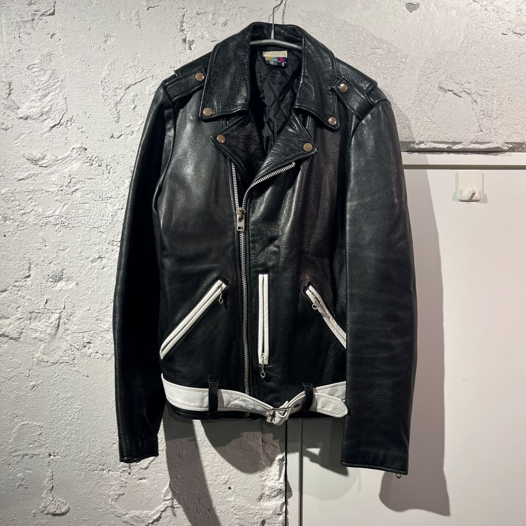 FACETASM ファセッタズム Leather Riders Jacket レザーライダース