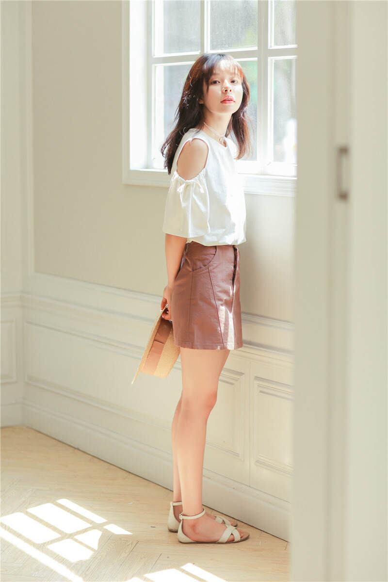 オフショルダートップス オフショル トップス コーデ 韓国 着こなし 白 通販 夏 半袖 流行り レディース デート 袖リボン リボン フリル 肩あき 1567 Sayurio レディースアパレル ファッション プチプラ アラサー アラフォー