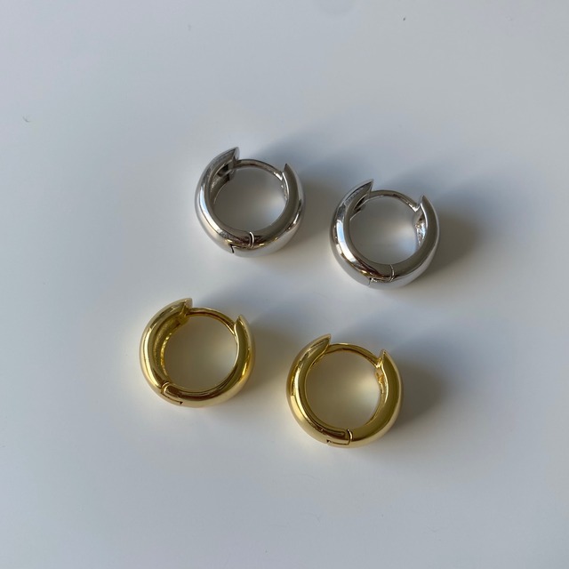 S925 bold one touch pierce(P170)