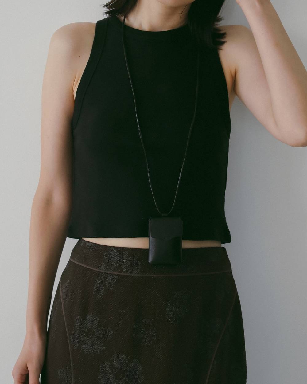 anuke(アンヌーク) Americansleeve Short Tanktop | サウスオレンジ