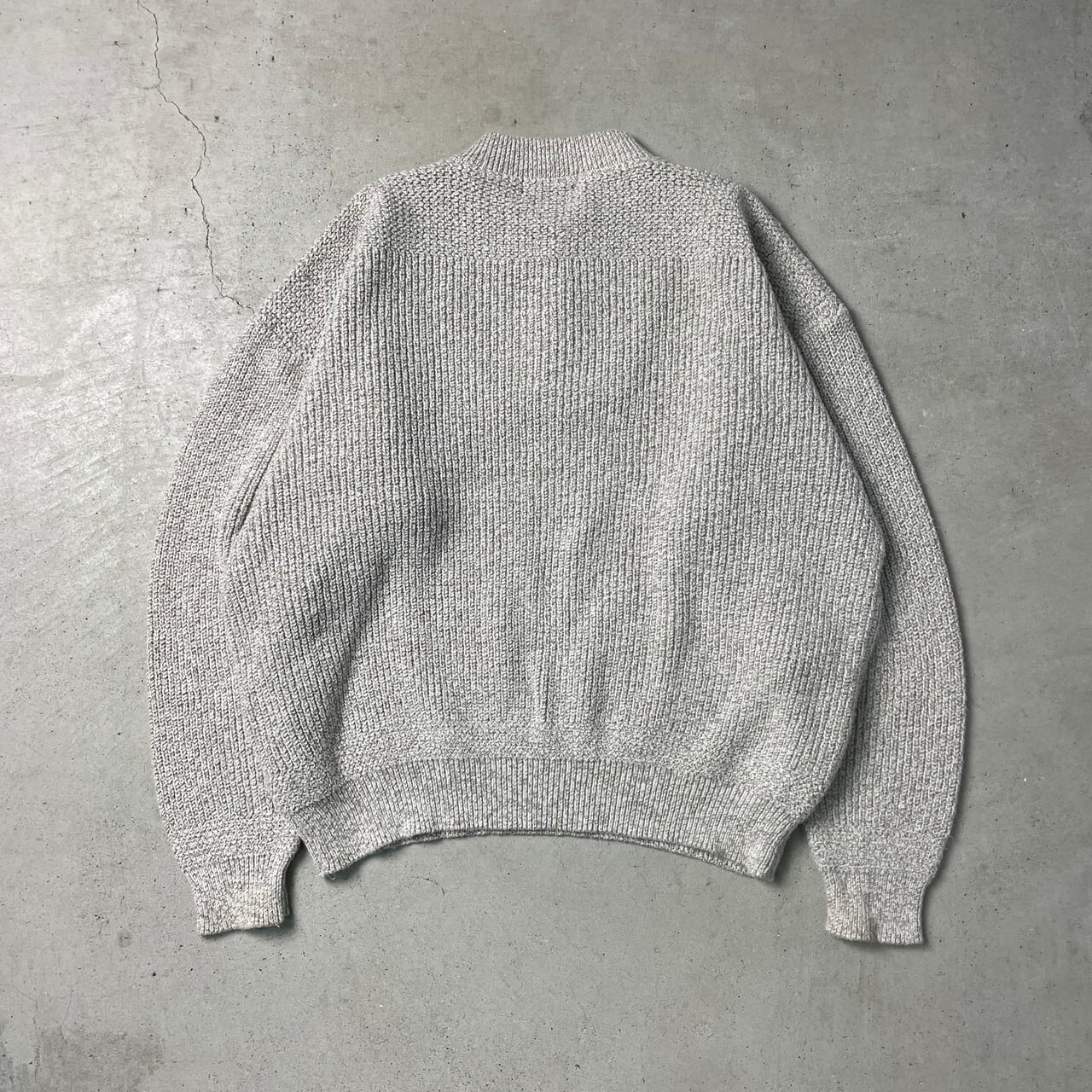 90年代 Eddie Bauer エディーバウアー ヘンリー コットンニット