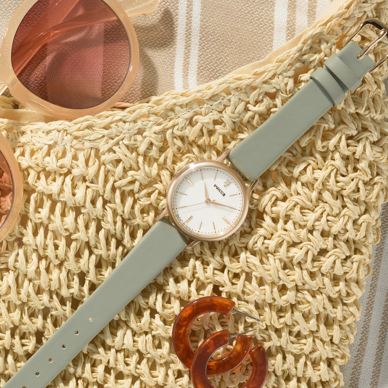 CITIZEN wicca シチズン ウィッカ ソーラーテック レディース腕時計  