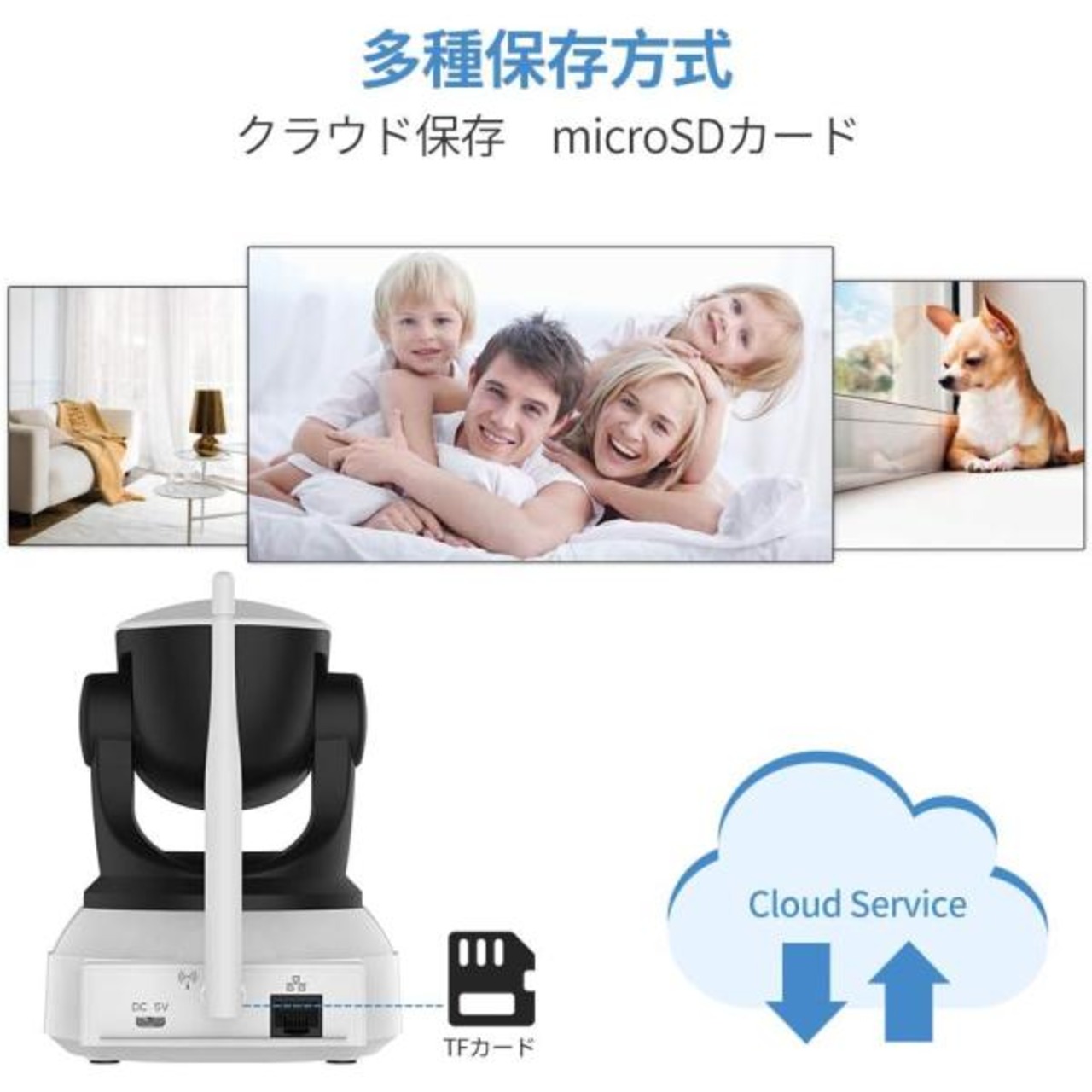 Formosa Japan Wi-Fi IP フルHD Camera 有線 無線LAN 夜間対応 防犯カメラ ネットワークカメラ IF-C24S