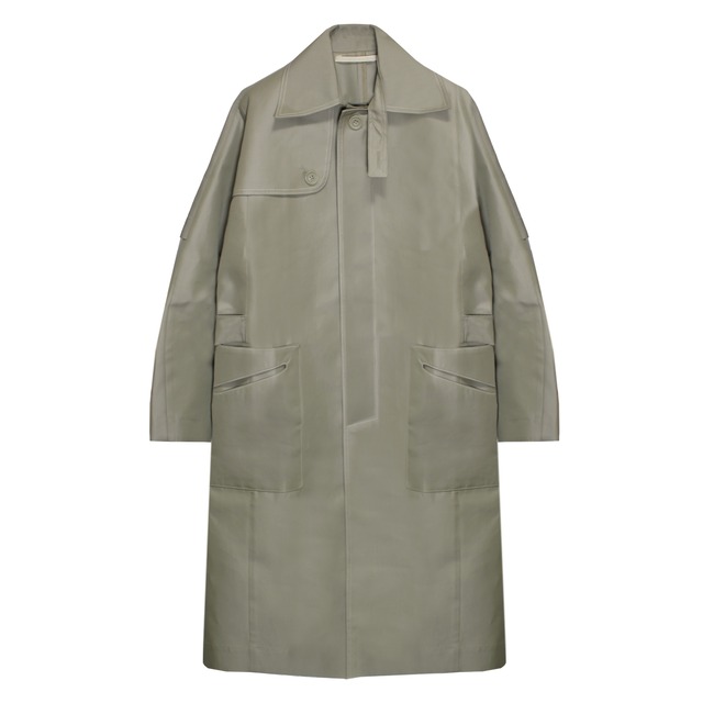 NASHE | COAT WITH BELT (LIGHT GREEN)