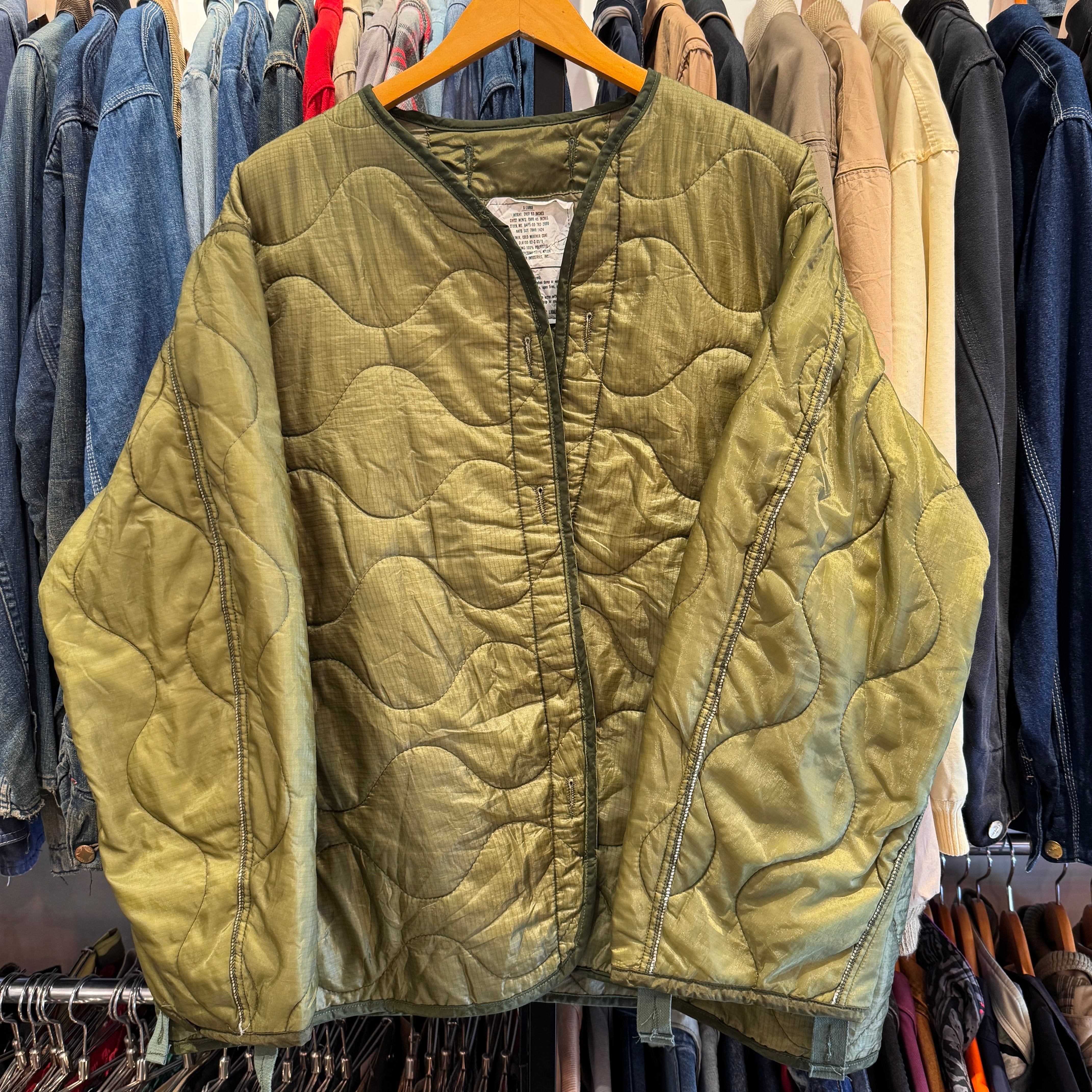 special vintage 1980s US ARMY LINER コート 1980s US ARMY LINER JACKET | safarionline